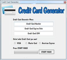 Download credit card generator software
